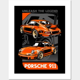 Porsche 911 Legend Posters and Art